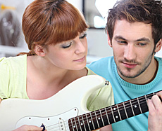 E-Gitarre lernen in Berlin an der Musikschule Marzahn, Biesdorf, Kaulsdorf, Ahrensfelde